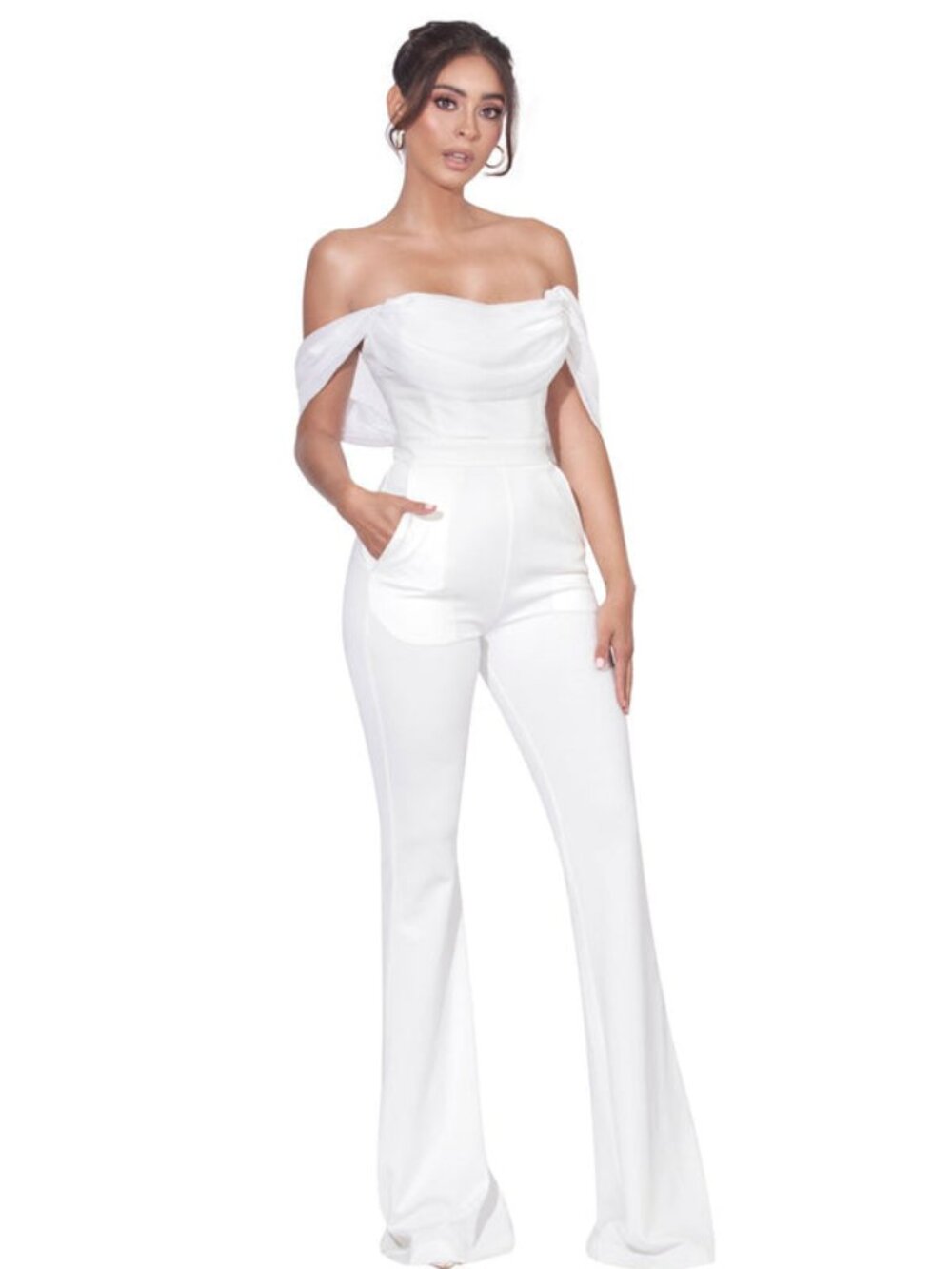 Off The Shoulder Jumpsuit